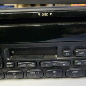 Ford Factory AM / FM Cassette CD Player